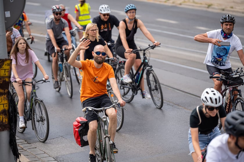 Wielki Peleton przejechał przez Wrocław