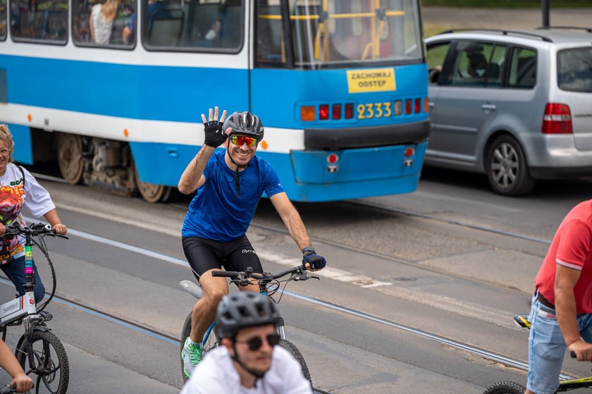 Wielki Peleton przejechał przez Wrocław