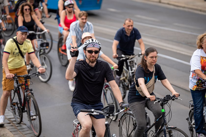 Wielki Peleton przejechał przez Wrocław