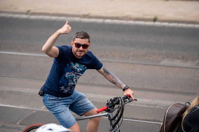 Wielki Peleton przejechał przez Wrocław