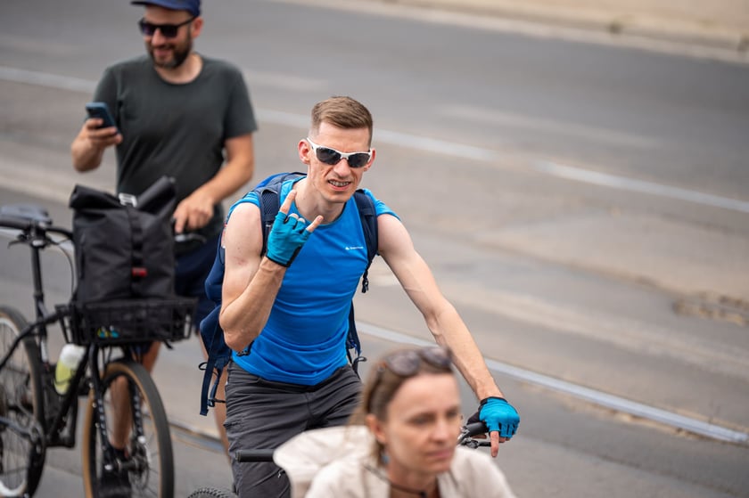 Wielki Peleton przejechał przez Wrocław