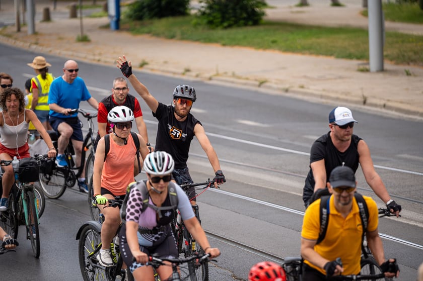Wielki Peleton przejechał przez Wrocław