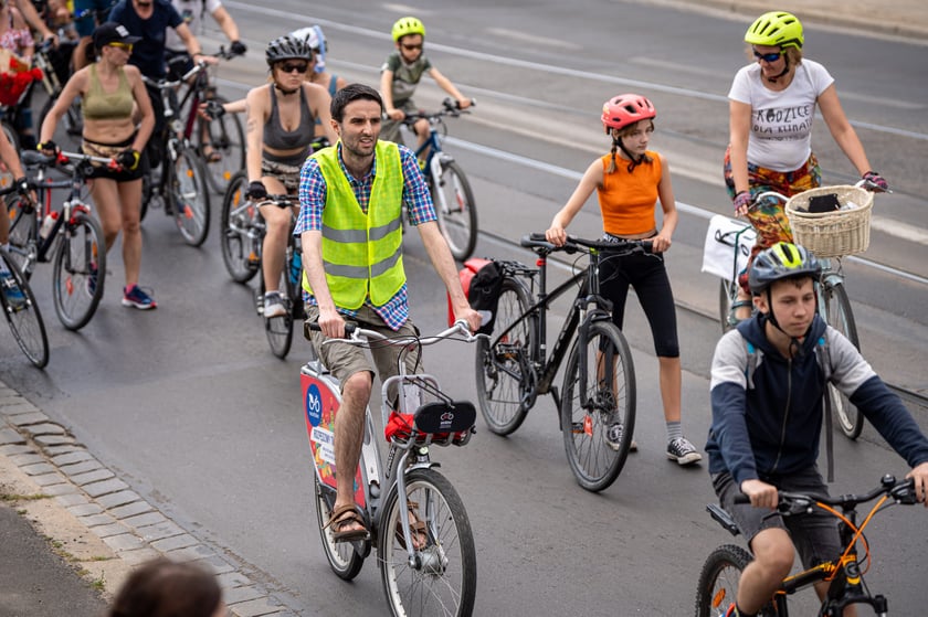 Wielki Peleton przejechał przez Wrocław
