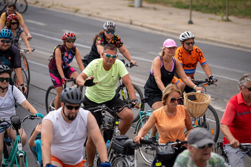 Wielki Peleton przejechał przez Wrocław