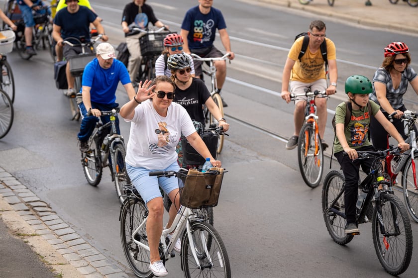 Wielki Peleton przejechał przez Wrocław