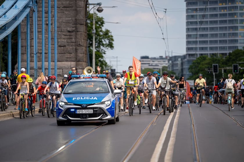 Wielki Peleton przejechał przez Wrocław