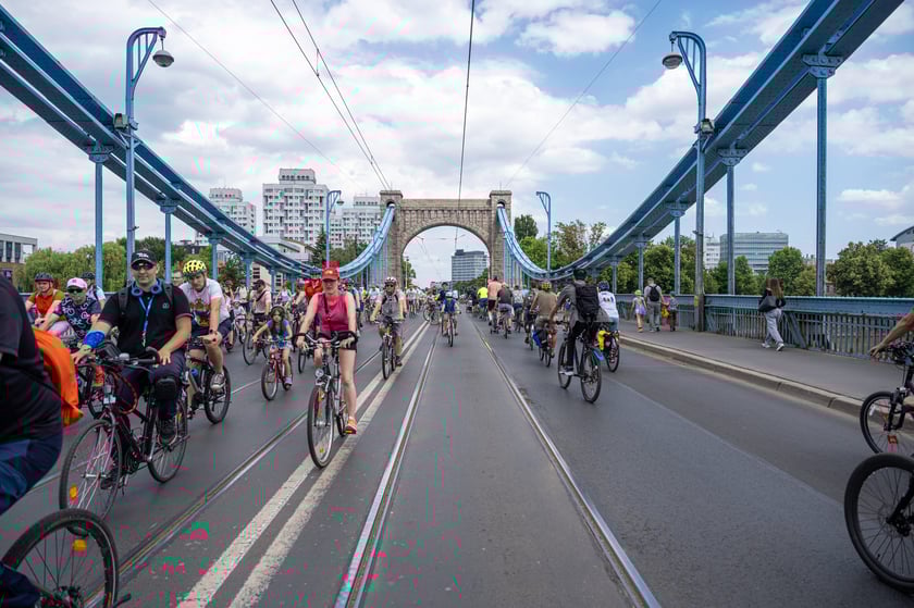Wielki Peleton przejechał przez Wrocław
