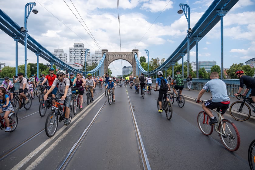Wielki Peleton przejechał przez Wrocław