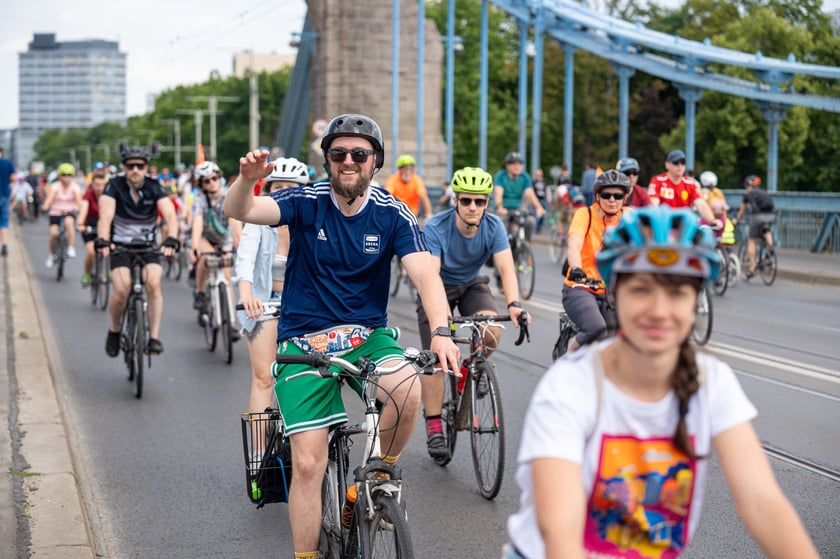 Wielki Peleton przejechał przez Wrocław