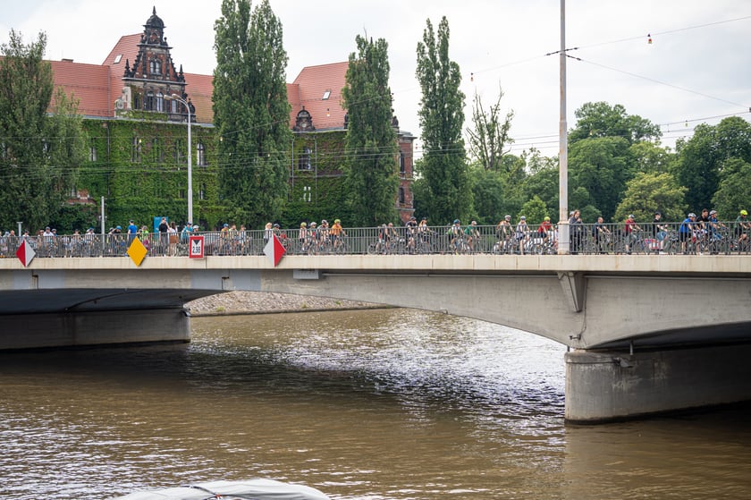 Wielki Peleton przejechał przez Wrocław