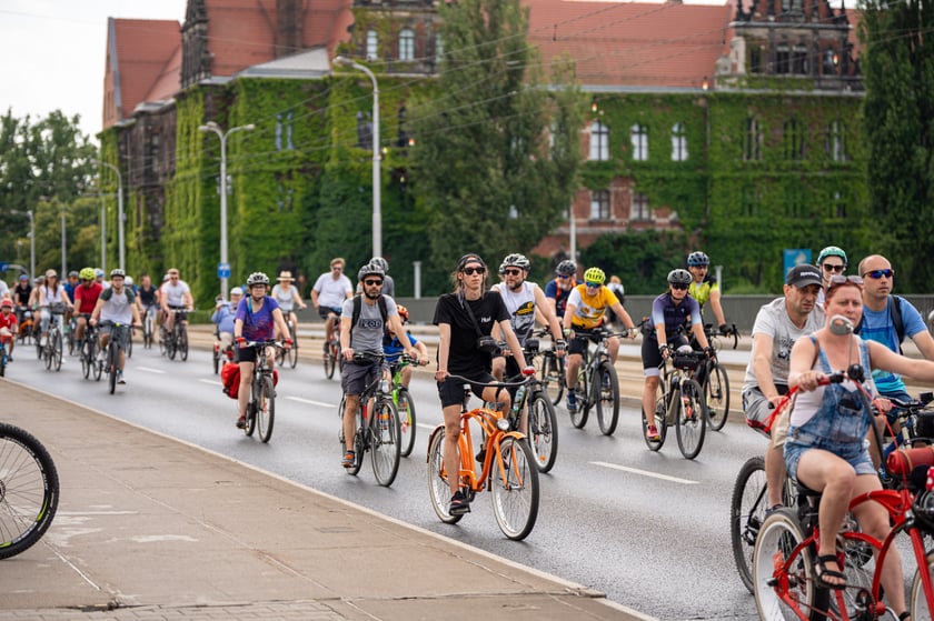 Wielki Peleton przejechał przez Wrocław