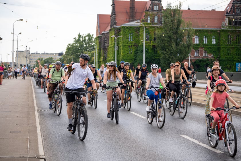 Wielki Peleton przejechał przez Wrocław
