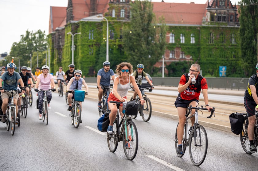Wielki Peleton przejechał przez Wrocław