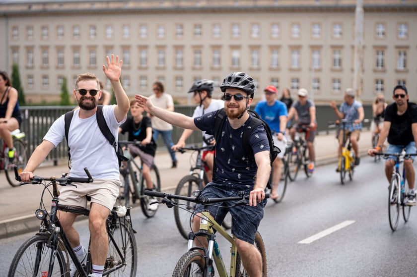Wielki Peleton przejechał przez Wrocław