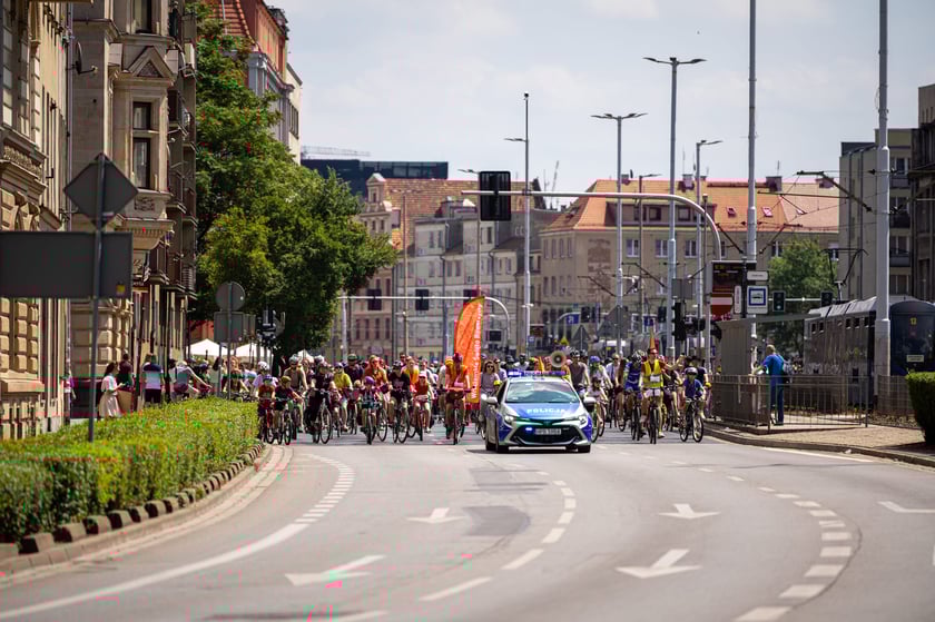 Wielki Peleton przejechał przez Wrocław
