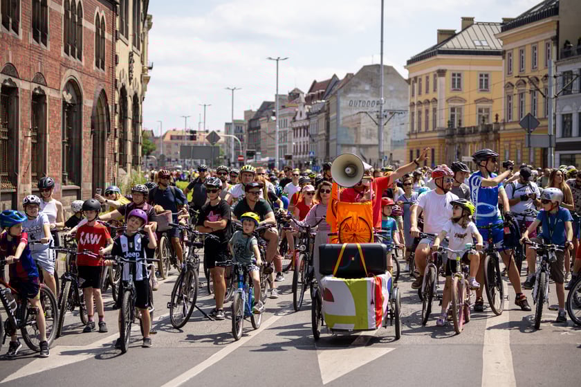 Wielki Peleton przejechał przez Wrocław
