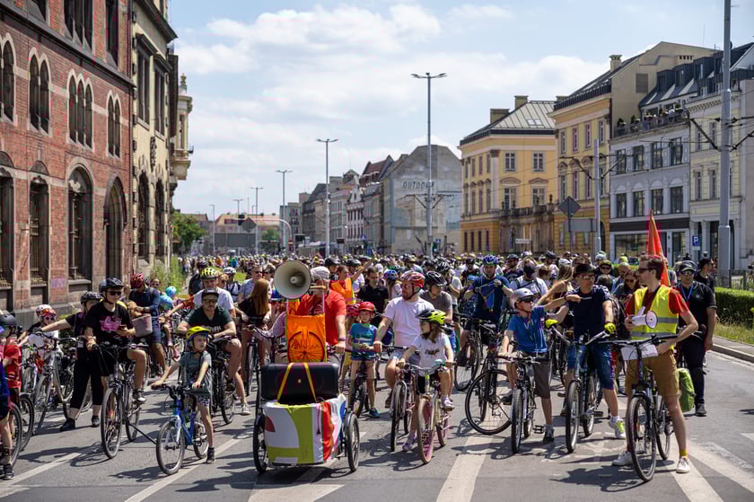 Wielki Peleton przejechał przez Wrocław