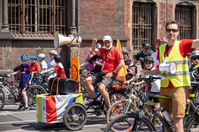 Wielki Peleton przejechał przez Wrocław