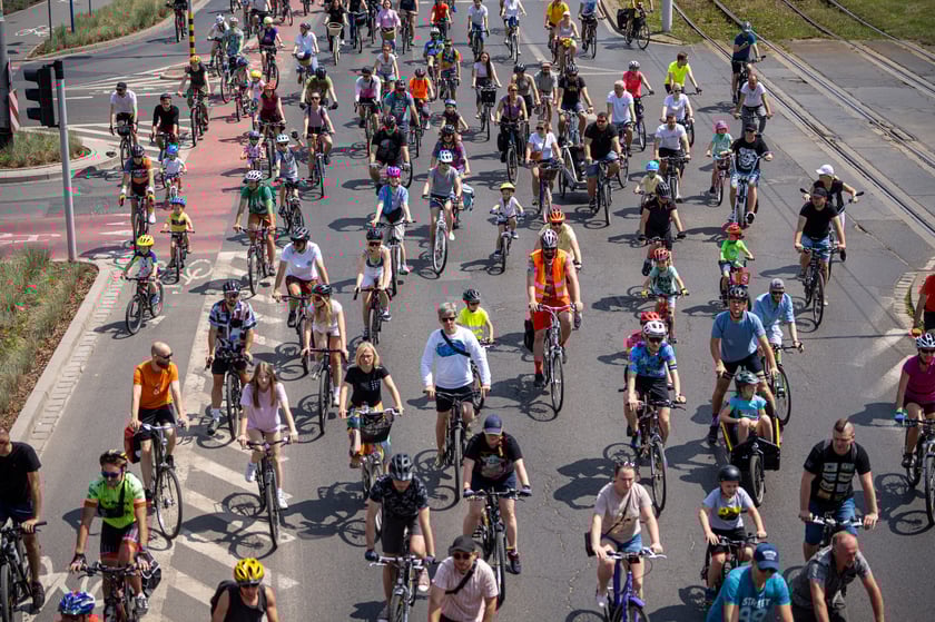 Wielki Peleton przejechał przez Wrocław