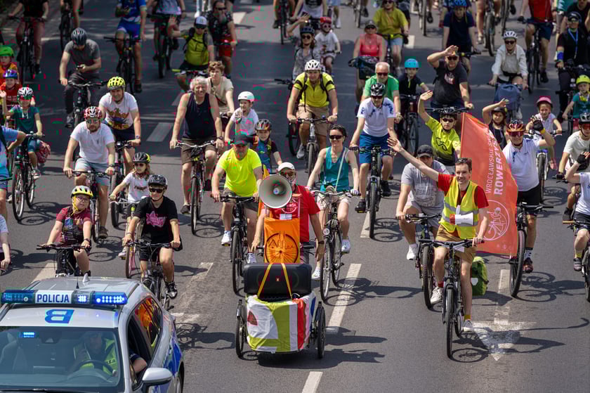 Wielki Peleton przejechał przez Wrocław