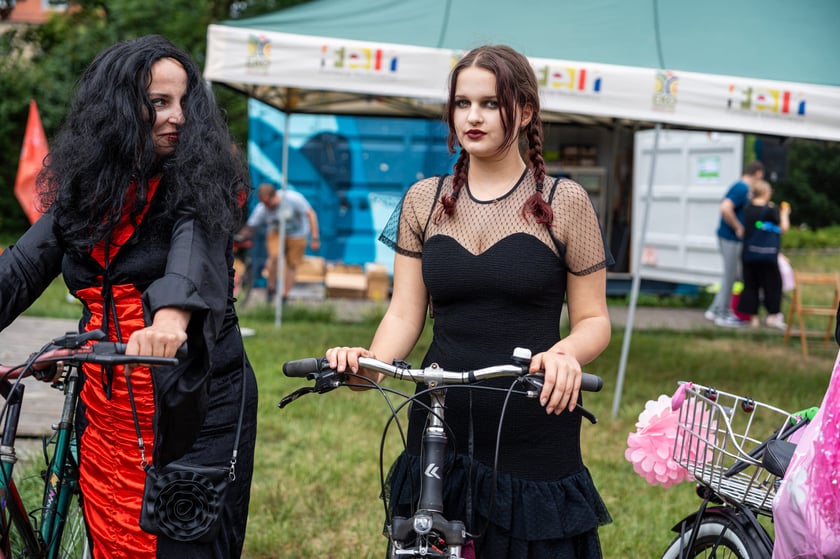 Wrocławskie Święto Rowerzysty w parku Tołpy