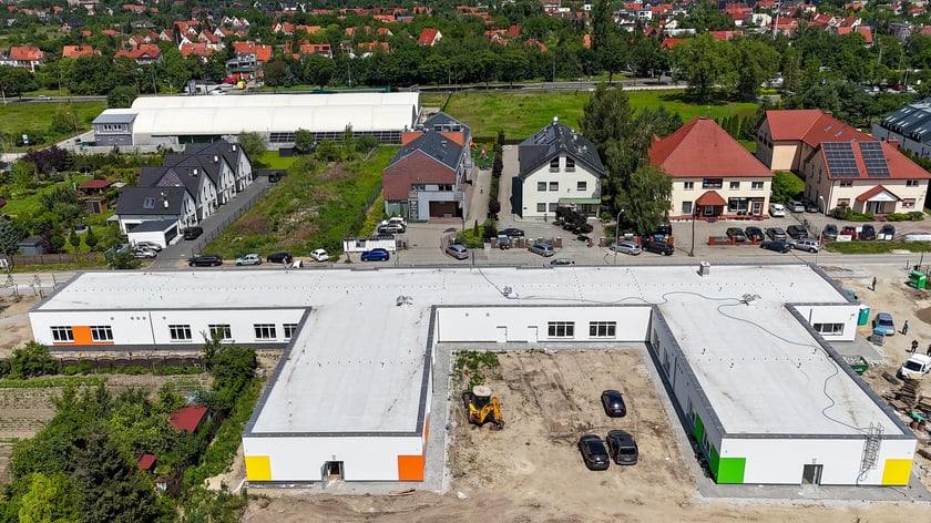 Przedszkole przy ul. Rajskiej - budowa