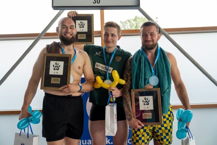 II Mistrzostwa w Pływaniu Pieskiem w Aquapark Wrocław