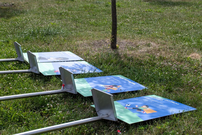 Ścieżka edukacyjna w Parku Tysiąclecia