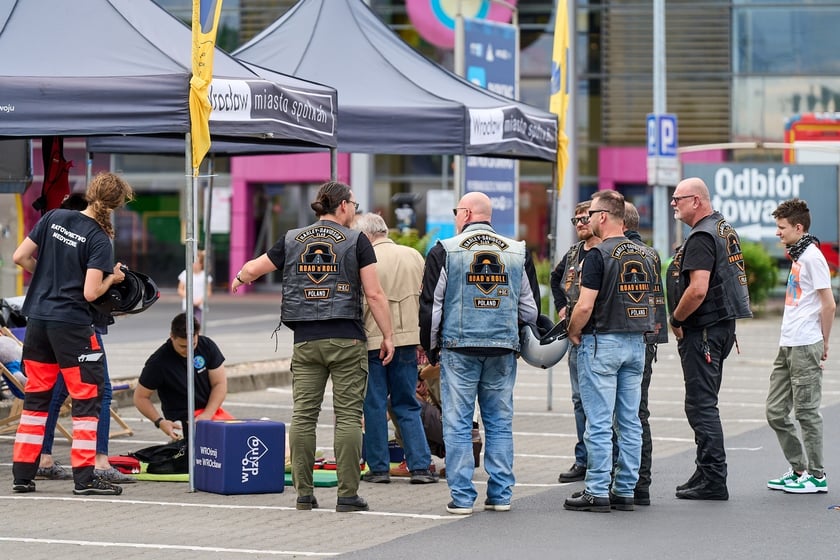Uczestnicy akcji - Widzisz – reaguj – życie jest tylko jedno