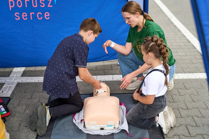 Uczestnicy akcji - Widzisz – reaguj – życie jest tylko jedno
