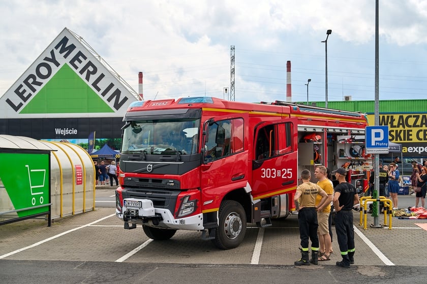 Uczestnicy akcji - Widzisz – reaguj – życie jest tylko jedno