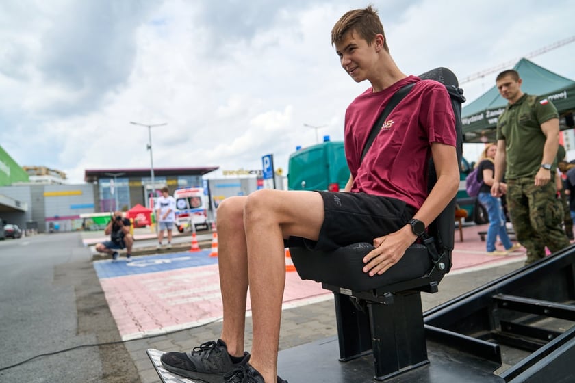 Uczestnicy akcji - Widzisz – reaguj – życie jest tylko jedno