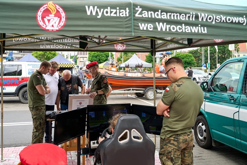 Uczestnicy akcji - Widzisz – reaguj – życie jest tylko jedno