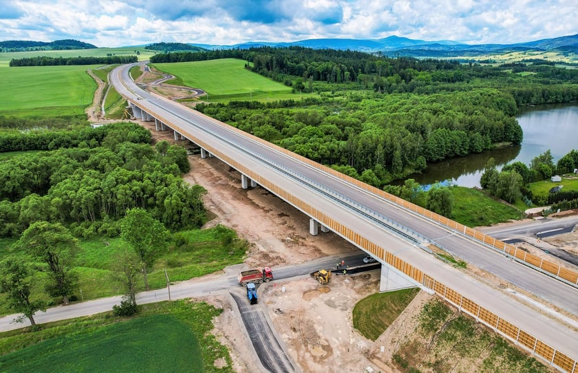 Fragment S3 Bolków – Kamienna Góra, czerwiec 2024