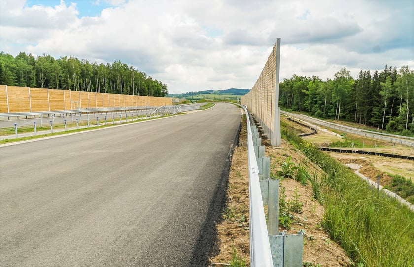 Fragment S3 Bolków – Kamienna Góra, czerwiec 2024