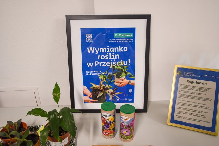 Wymiana roślin w Przejściu Dialogu