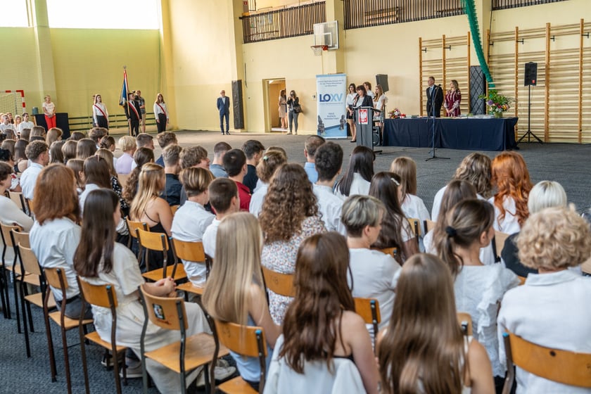 Zakończenie roku szkolnego w XV LO we Wrocławiu