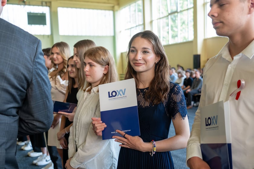 Zakończenie roku szkolnego w XV LO we Wrocławiu