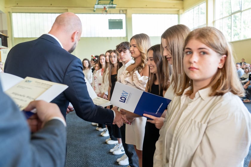 Zakończenie roku szkolnego w XV LO we Wrocławiu