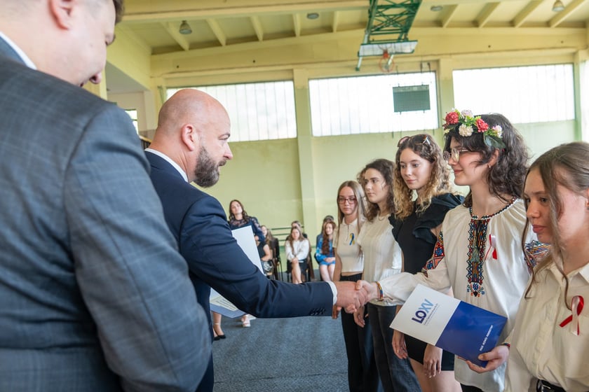 Zakończenie roku szkolnego w XV LO we Wrocławiu