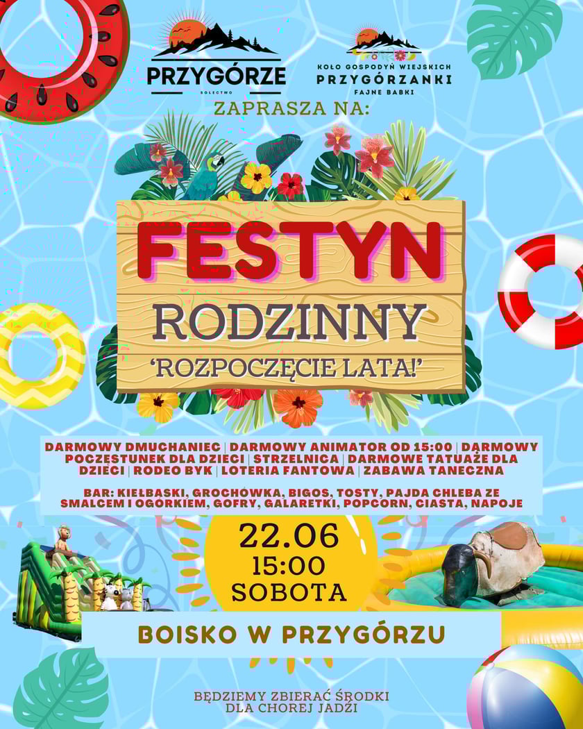 Program festynu w Przygórzu