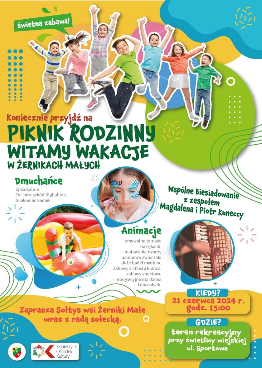 Program pikniku w Żernikach Małych