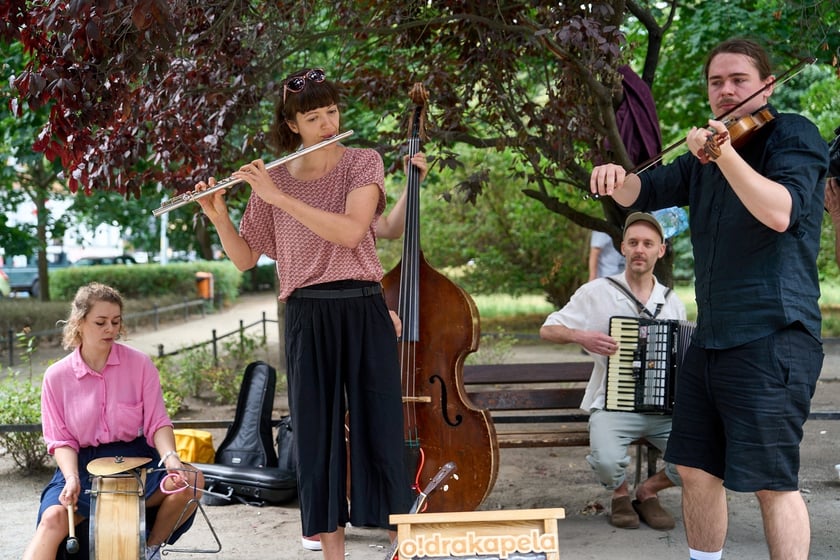 Otwarcie Pomorskiej &ndash; wśr&oacute;d atrakcji koncert O!drakapeli na placyku przy Kaszubskiej