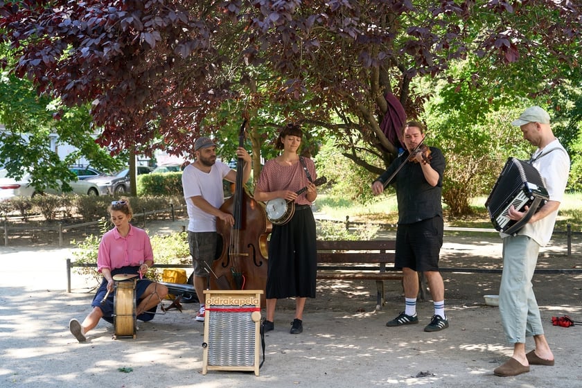 Otwarcie Pomorskiej &ndash; wśr&oacute;d atrakcji koncert O!drakapeli na placyku przy Kaszubskiej