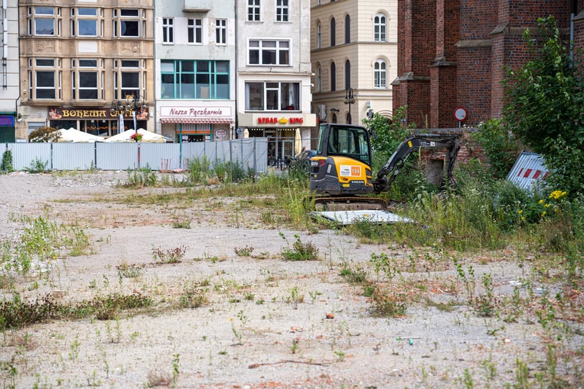 Działka, na której stał Solpol, 24 czerwca 2024