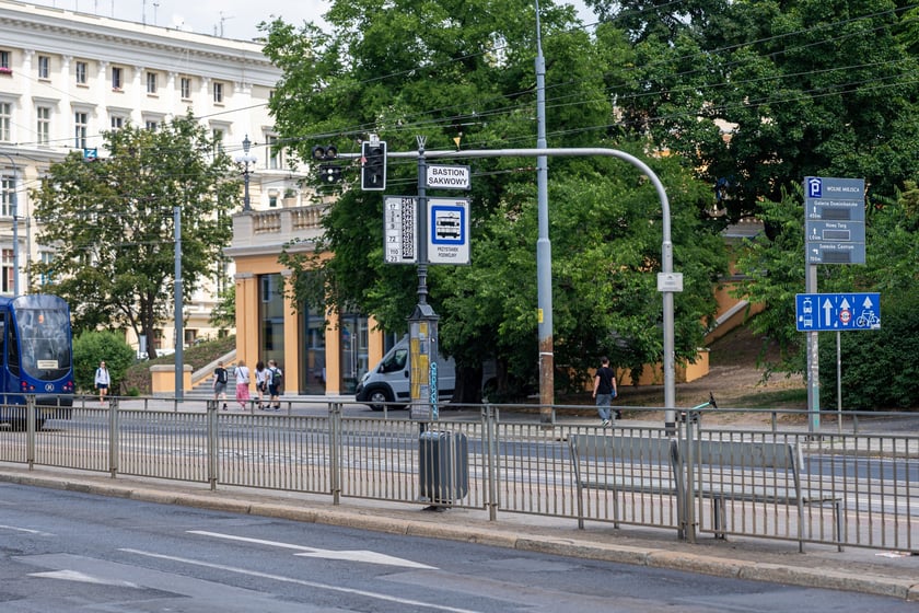 Przystanek Bastion Sakwowy, 25 czerwca 2024