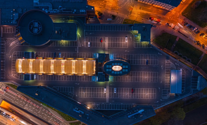 Zdjęcia Wrocławia z drona. Galeria Dominikańska