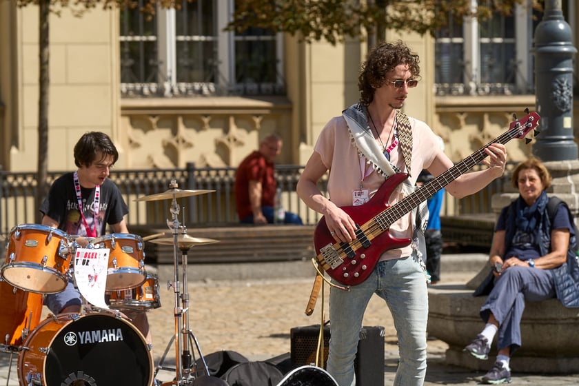 Busker Tour 2024 na Rynku we Wrocławiu