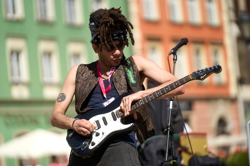 Busker Tour 2024 na Rynku we Wrocławiu