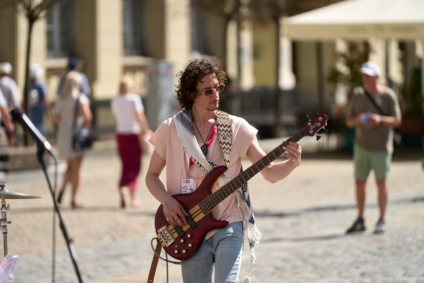 Busker Tour 2024 na Rynku we Wrocławiu
